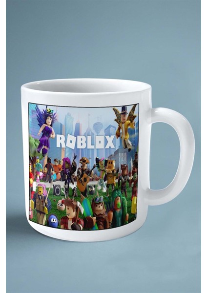 Roblox Oyun Baskılı Kupa Bardak Çift Taraflı Baskı Kişiye Özel Model 11