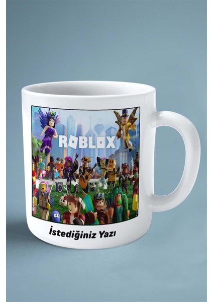 Roblox Oyun Baskılı Kupa Bardak Çift Taraflı Baskı Kişiye Özel Model 11