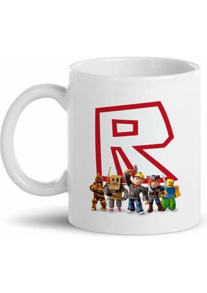 Roblox Karakterler Baskılı Kupa Bardak D04