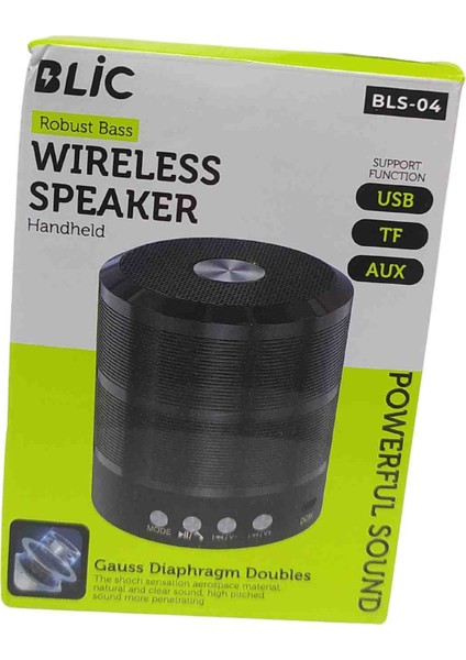 Rose Teknoloji Blic Bls-04 USB / Tf Kart / Aux Destekli Taşınabilir Bluetooth Hoparlör fiyatları