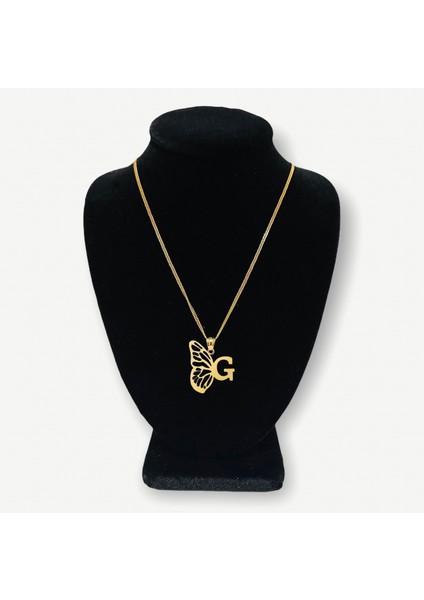 14 Ayar Altın Kolye Ucu "G"harfi GM356 1 gr