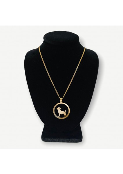14 Ayar Altın Kolye Ucu köpek GM463 1 gr