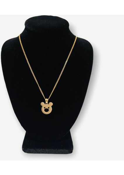 14 Ayar Altın Kolye Ucu ayı GM38 1 gr