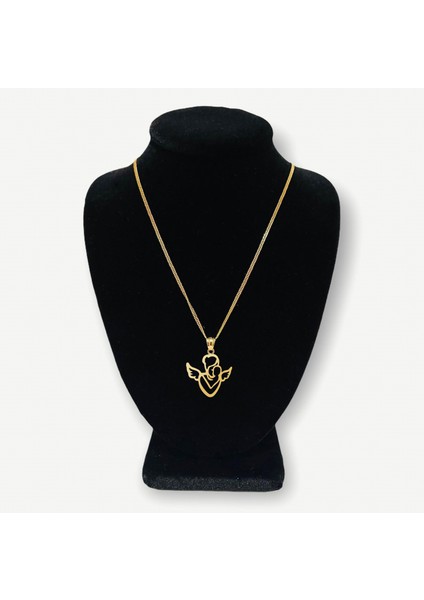 14 Ayar Altın Kolye Ucu anne GM343 1 gr