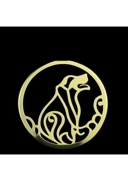 14 Ayar Altın Kolye Ucu köpek GM479 1 gr