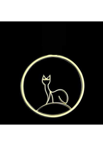 14 Ayar Altın Kolye Ucu kedi GM522 1 gr