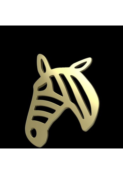 14 Ayar Altın Kolye Ucu zebra GM328 1 gr