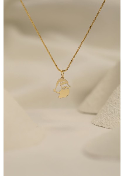 14 Ayar Altın Kolye Ucu noel baba GM297 1 gr