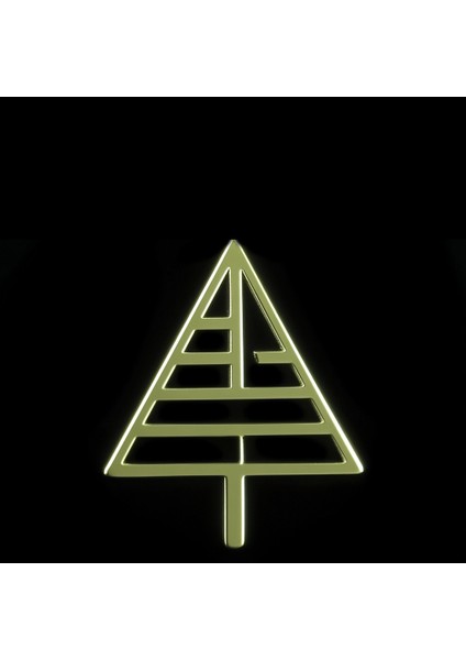 14 ayar altın kolye yılbaşı Ağacı ya Noel Ağacı GM289 1 gr