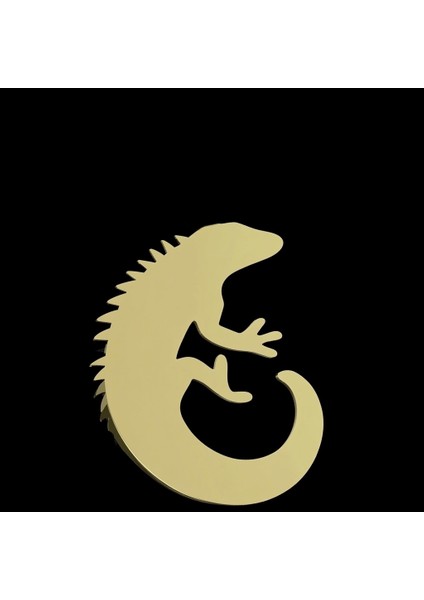 14 Ayar Altın Kolye Ucu iguana GM156 1 gr