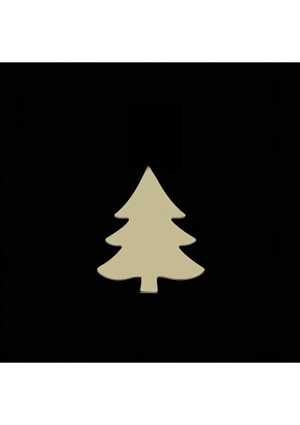 14 ayar altın kolye yılbaşı Ağacı ya Noel Ağacı GM294 1 gr
