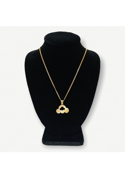 14 Ayar Altın Kolye Ucu bulut GM564 1 gr