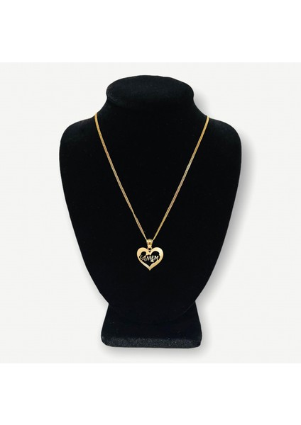 14 ayar altın kolye anne GM507 1 gr