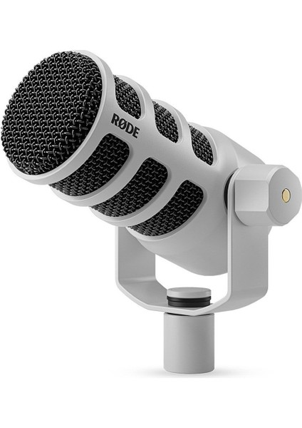 Podmic USB Kardioid Dinamik Mikrofon (Beyaz)