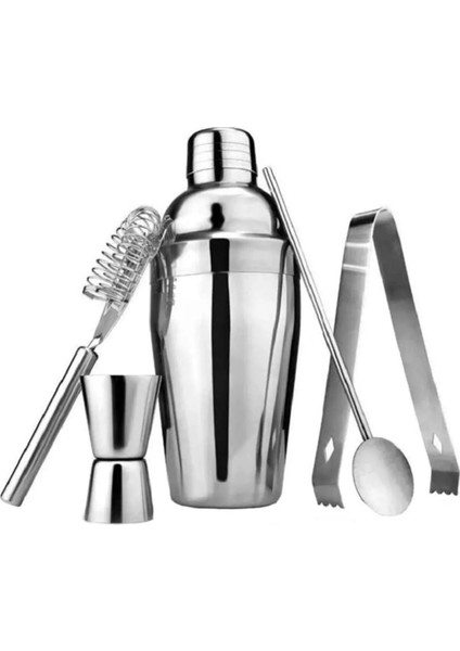 Mobgift5 Parça Kokteyl Hazırlama Seti 550 ml