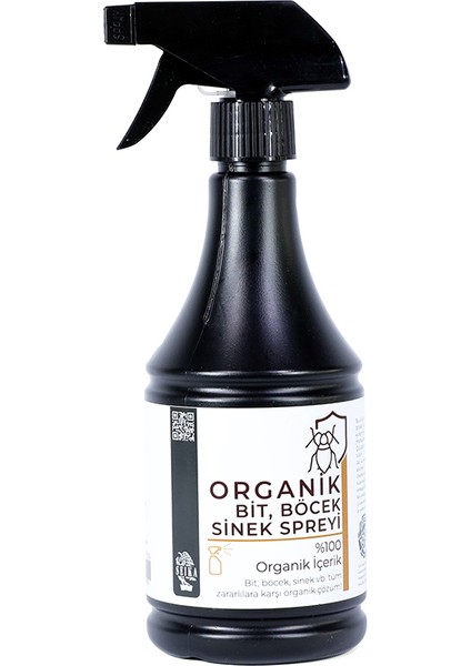 Organik Bit, Böcek, Sinek Spreyi - %100 Organik (500 Ml)