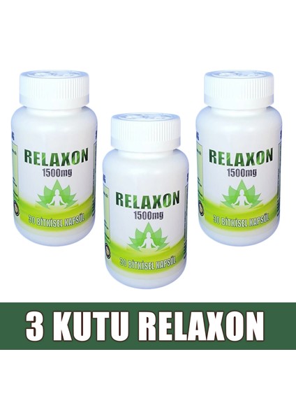 1500 MG Bitkisel 90 Kapsül (3 Kutu)