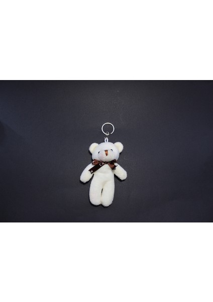 Aşk Kutusu Aşk Çanı & Mini Ayıcık Beyaz
