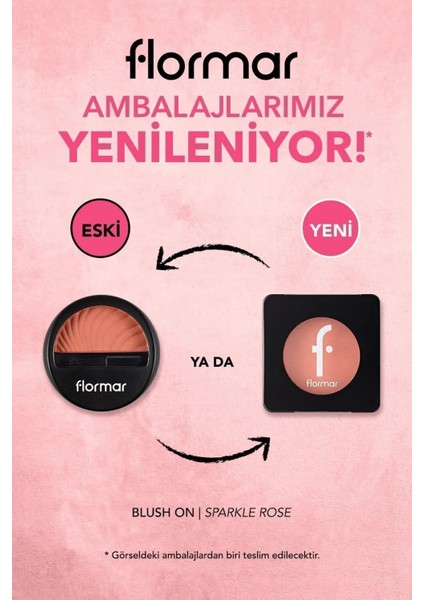 Mat Bitişli Kompakt Allık - Blush-On - 103 Sprakle Rose