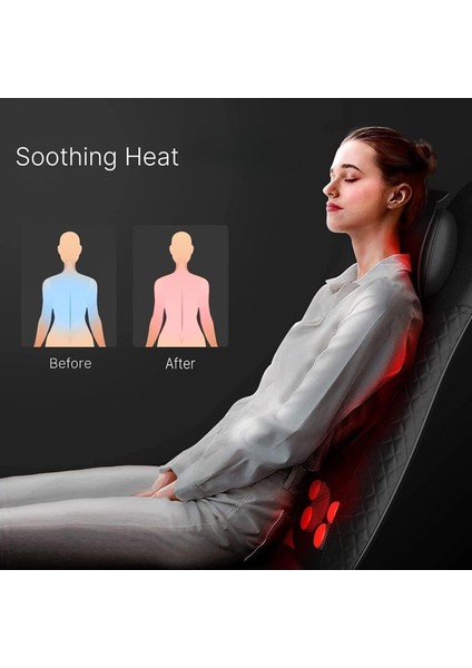 Isıtmalı Sırt Masaj Aleti Derin Doku Yoğurma ve Titreşimli Masaj modelleri