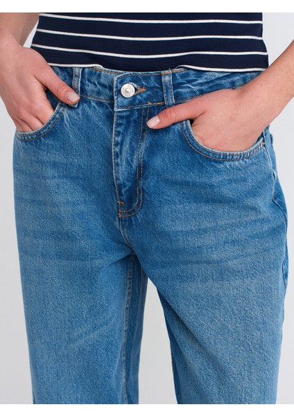 71768 Kendinden Tintli Baloon Denim Pantolon-Tint fırsatları