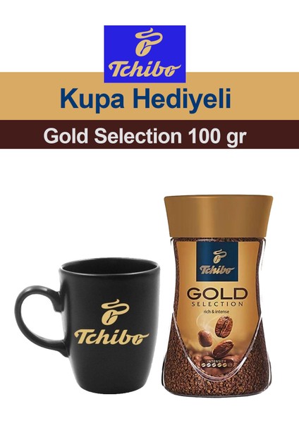 Gold Selection 100 gr Kahve + Tchibo Kupa| Kahve Hediye Seti