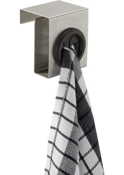 4368060100 Mutfak ve Tuerhaken Push, Paslanmaz Çelik Paslanmaz, 5 x 6 x 4 cm , Mat