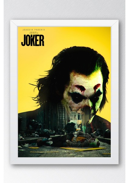 Joker Çerçeveli Tablo - Film Posteri Tablo