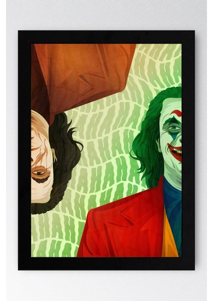 Joker Çerçeveli Tablo - Film Posteri Tablo