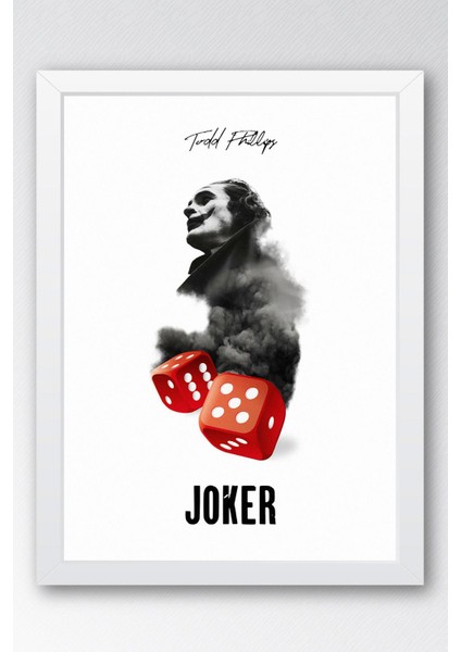 Joker Çerçeveli Tablo - Film Posteri Tablo