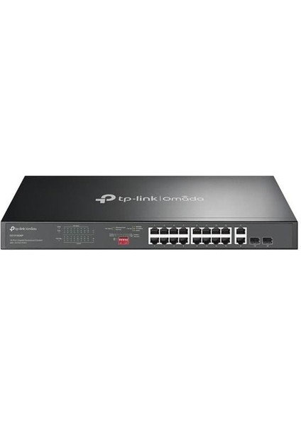 Tp-Lınk 16PORT DS1018GMP Gıgabıt 2-Sfp 250W Full Poe Yönetilemez Swıtch