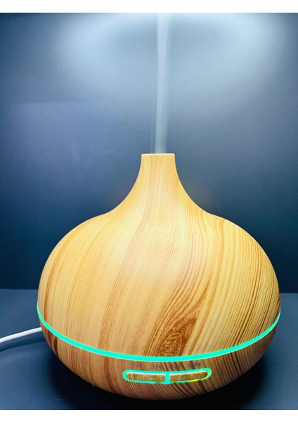 7 Farklı LED Işıklı Ultrasonik Hava Nemlendirici Buhar Makinesi ve Aroma Difüzör Humidifier modelleri