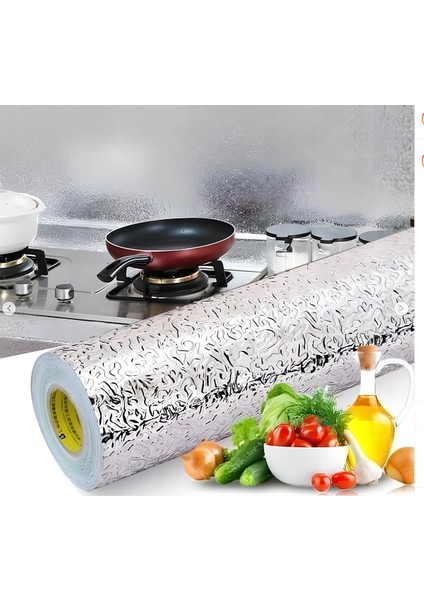 Birdoludükkan Yapışkanlı Gümüş Folyo 2 Metre