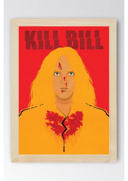 Kill Bill Çerçeveli Tablo - Film Posteri Tablo