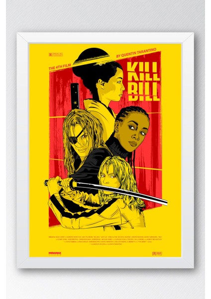 Kill Bill Çerçeveli Tablo - Film Posteri Tablo