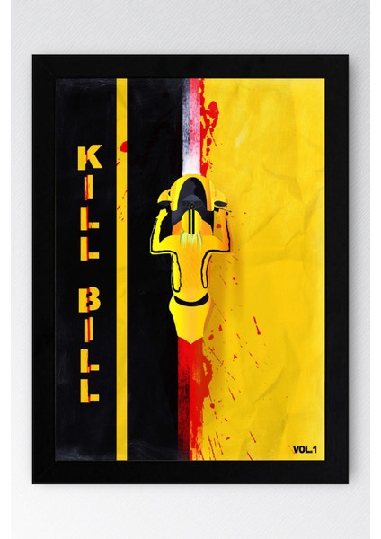 Kill Bill Çerçeveli Tablo - Film Posteri Tablo