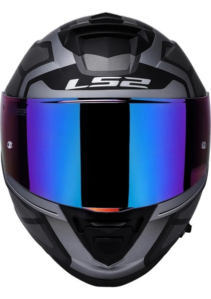 Storm 2 Faster Tıtanıum Fullface Motosiklet Kaskı Gökkuşağı Camlı