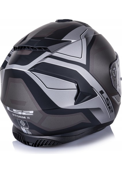 Storm 2 Faster Tıtanıum Fullface Motosiklet Kaskı Gökkuşağı Camlı