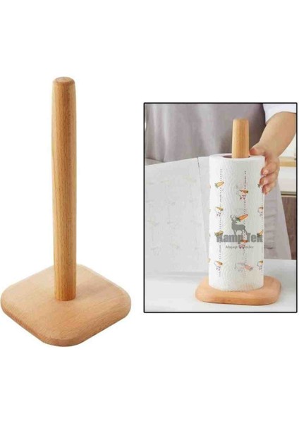 Ahşap Bambu Tasarım Kağıt Havlu Peçetelik Mutfak Yemek Masası Kağıt Havlu Peçetetelik fırsatları