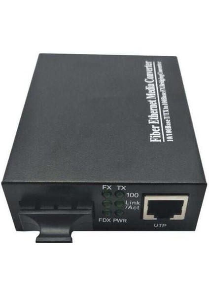 Bıfo 09MC-1000SCSMDXA Sm Fiber Converter Ethernet Medya Dönüştürücü