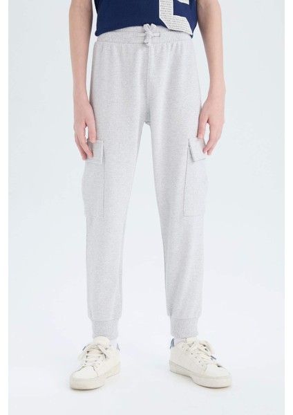 Erkek Çocuk 2'li Takım Baskılı Kısa Kollu Tişört Beli Lastikli Eşofman Altı E2823A825SP indirimleri