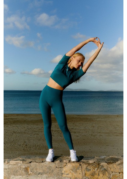 Ed 7783-09 Uzun Sporcu Tayt Petrol fırsatları