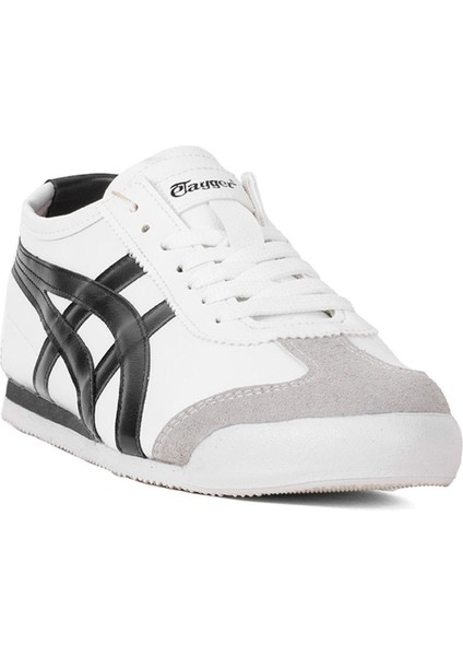 E-2054 Erkek Casual Klasik Sneaker Beyaz - Siyah