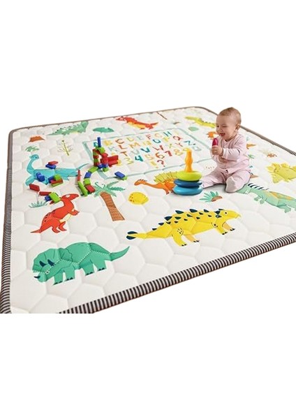 Puzzle Trafik Paspası Bebek Emekleme Paspası Çocuk Kaymaz Paspas (Yurt Dışından)