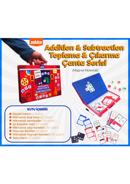 Toplama&çıkarma Çanta Serisi- Addıtıon&subtractıon Suıtcase Series