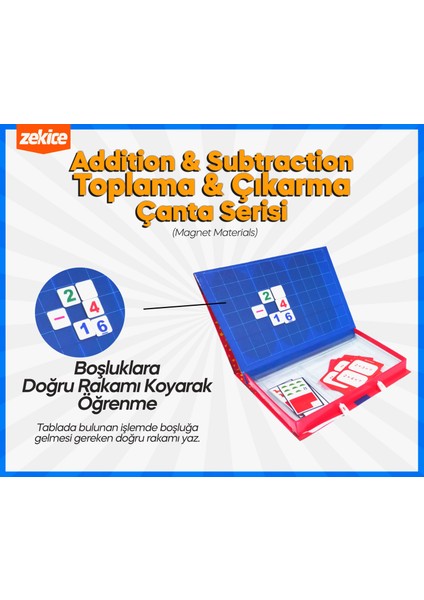 Toplama&çıkarma Çanta Serisi- Addıtıon&subtractıon Suıtcase Series