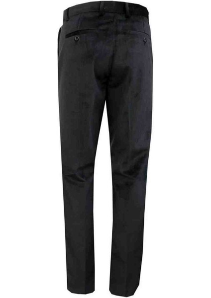 Klasik Kesim Siyah Kadife Pantolon fiyatları