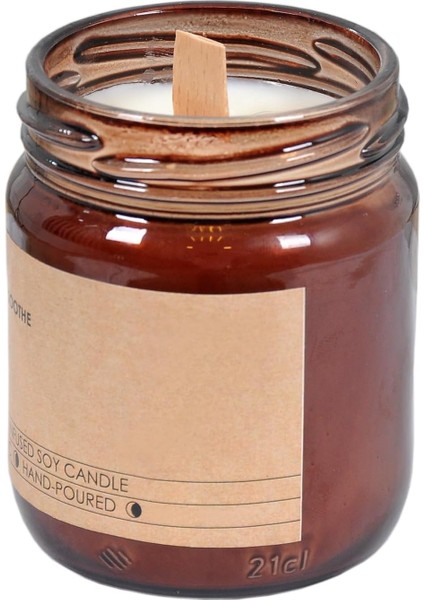 Vanilya Kokulu Doğal Soya Mumu 200 gr