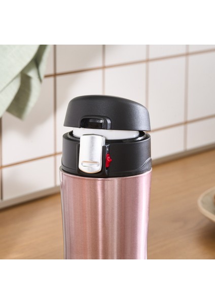 Pluton Çelik Sızdırmaz Termos 350 ml Rose Gold modelleri