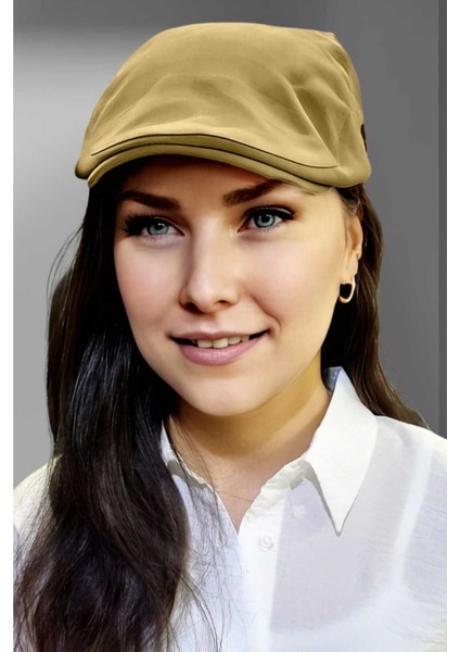 Kadın Arkadan Lastikli Kasket Şapka modelleri